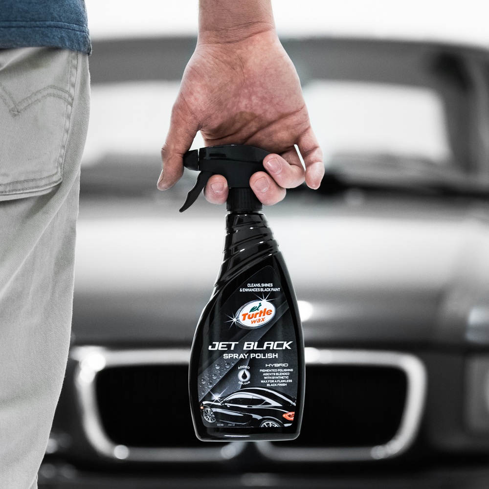 TURTLE WAX - Hybrid Jet Black Spray, 500 ml - ATU