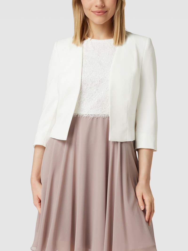 Bolero mit 1/2-Ärmel in ecru