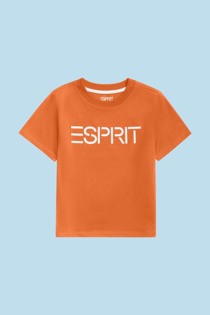 T-Shirt aus Bio-Baumwolle mit Logo