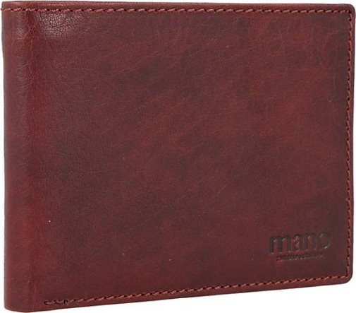 Mano Don Simon Geldbörse Leder 12,5 cm