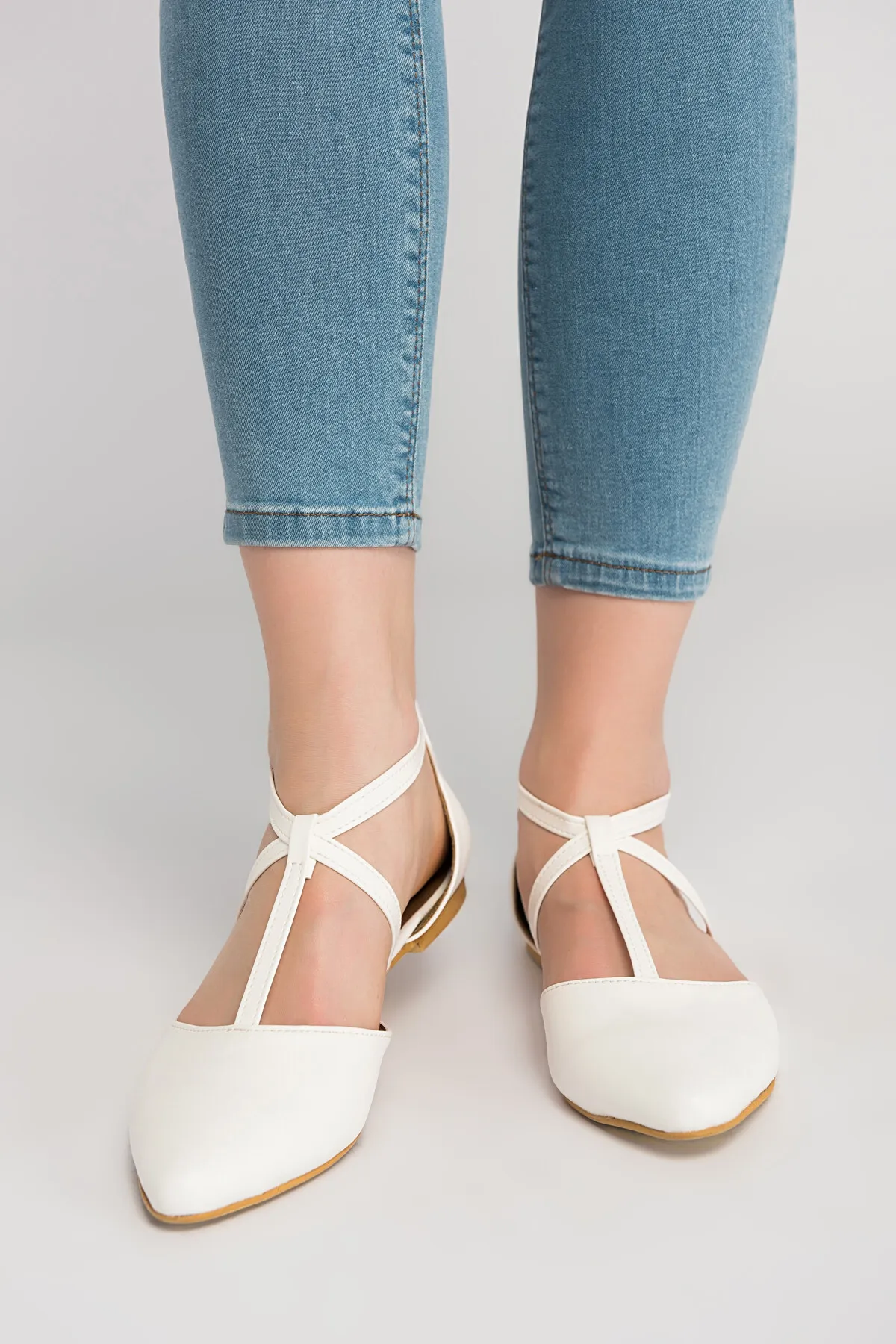 Fox Shoes  Weiße Damenschuhe D726537309
