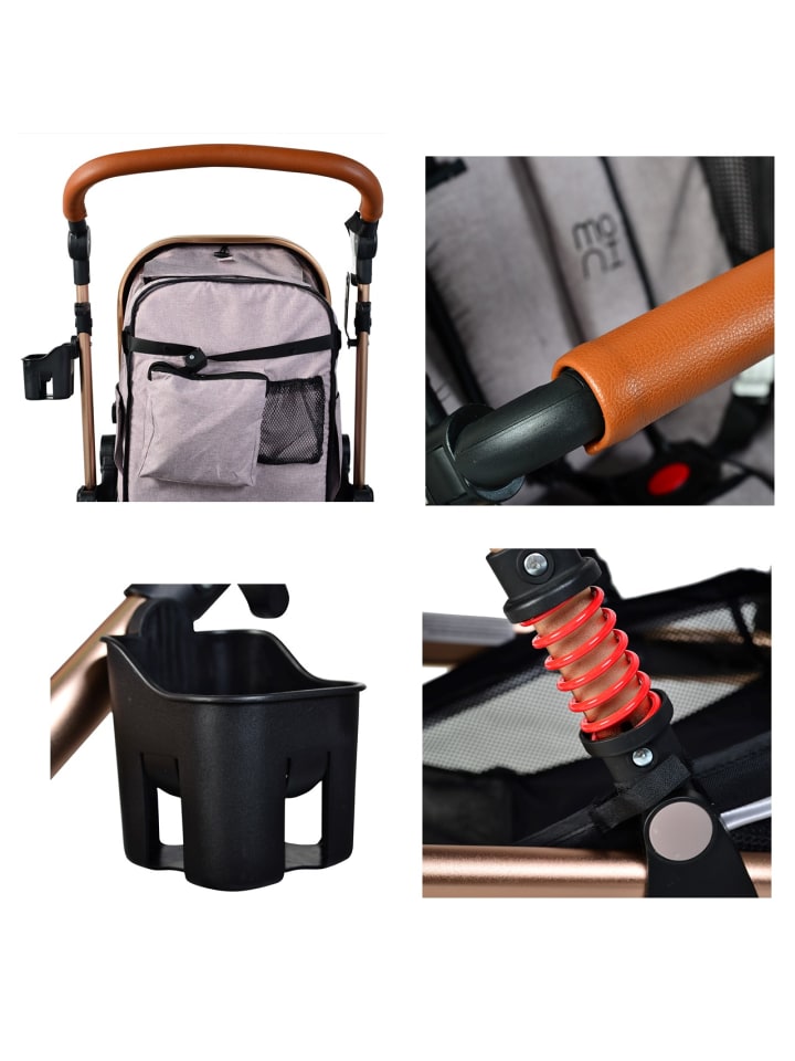 Moni Kinderwagen Gala in schwarz günstig kaufen onesize
