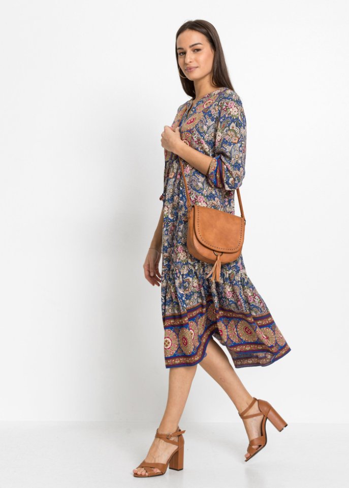 Bedrucktes Tunika-Kleid