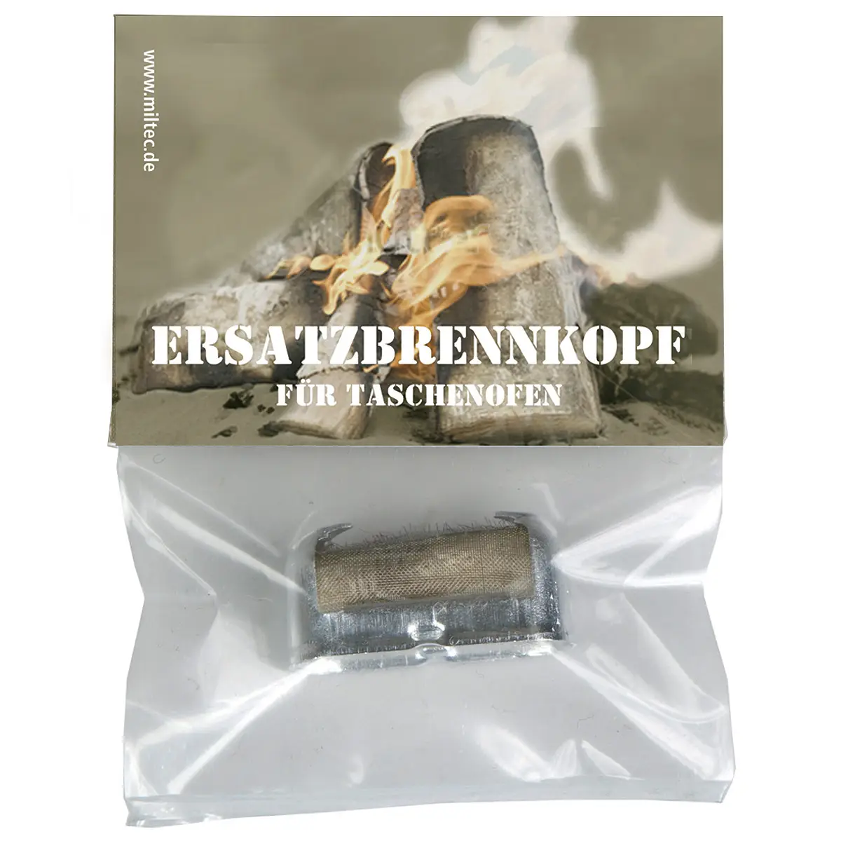Ersatzbrennkopf für Taschenofen
