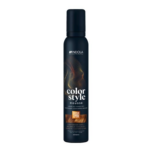 Mousse Indola Color Style 200 ml Argento