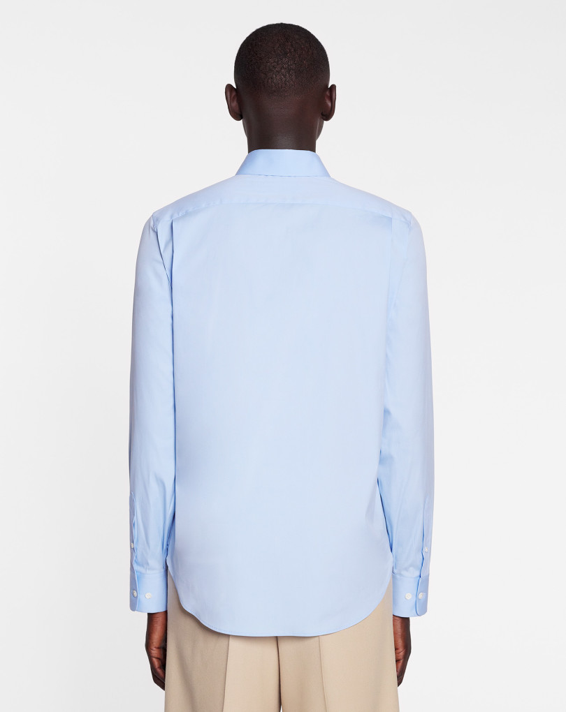 CHEMISE COUPE SLIM AVEC BOUTONS APPARENTS