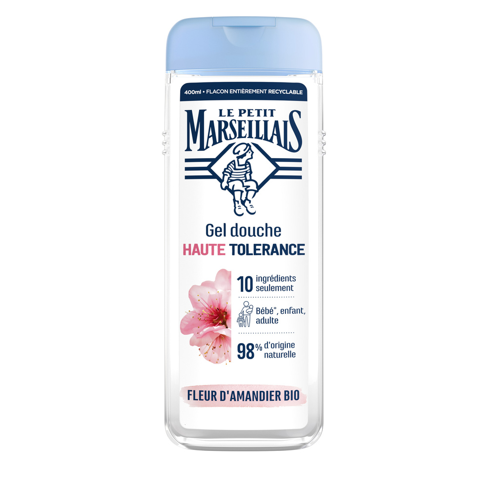 le petit marseillais Gel Douche adoucissant Haute tolérance Fleur d'Amandier Gel Douche