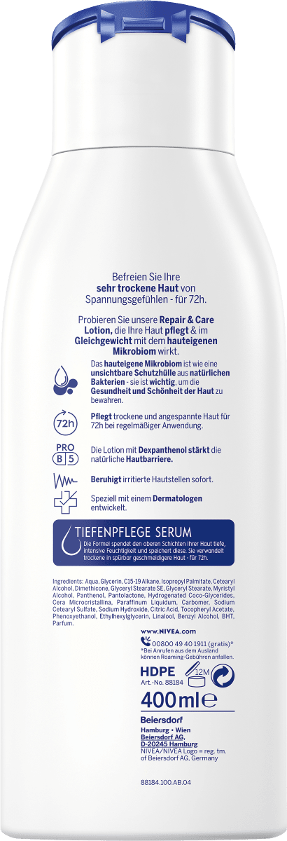 Bodylotion Repair & Care, 400 ml