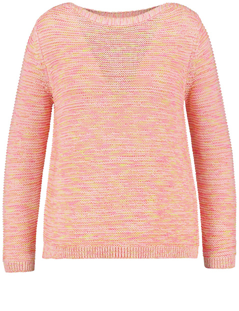 Pullover aus Multicolour Garn