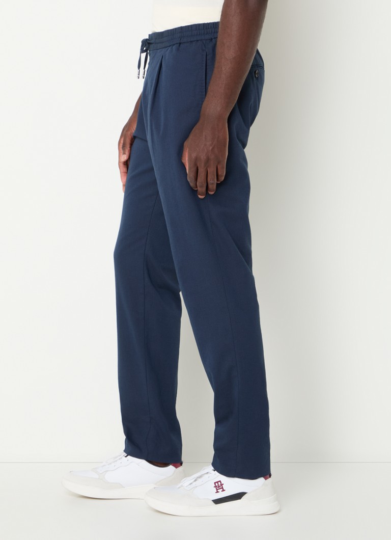 Pantaloni chino Tommy Hilfiger Harlem Slim Fit cu buzunare inserate