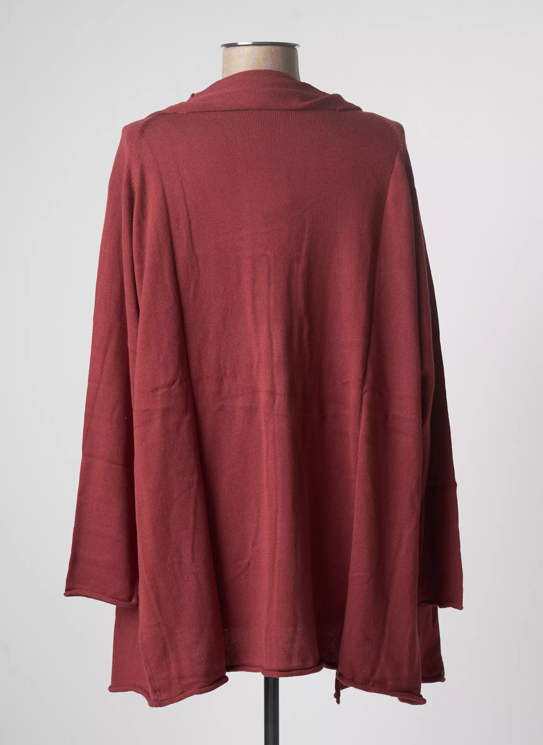 Stefan Green Cardigans Femme couleur orange