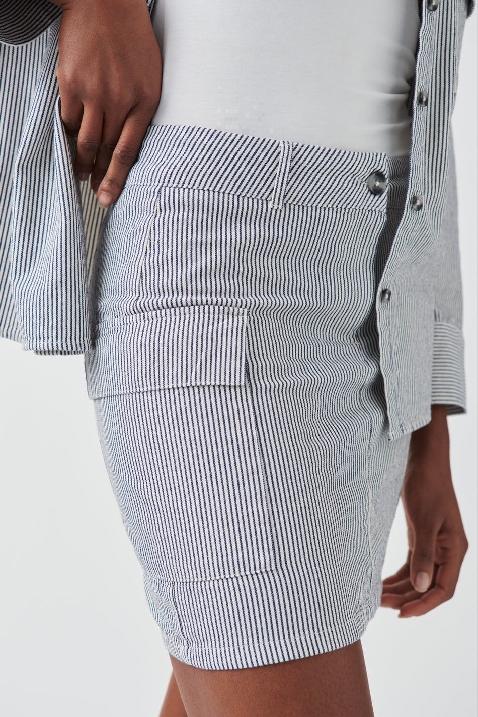 Striped skirt