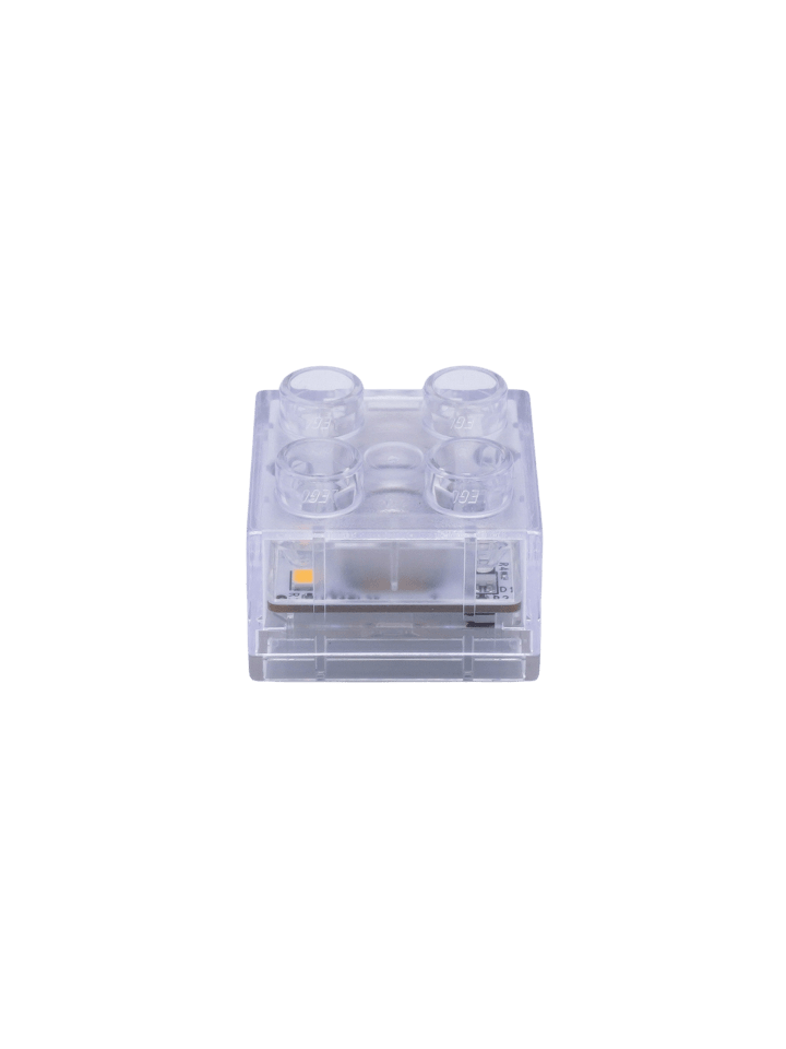 LEGO DUPLO® 2x2 Lichtstein Farbwechsel 10933 1x Teile - ab 18 Monaten in transparent günstig kaufen Anzahl: 1 Stück