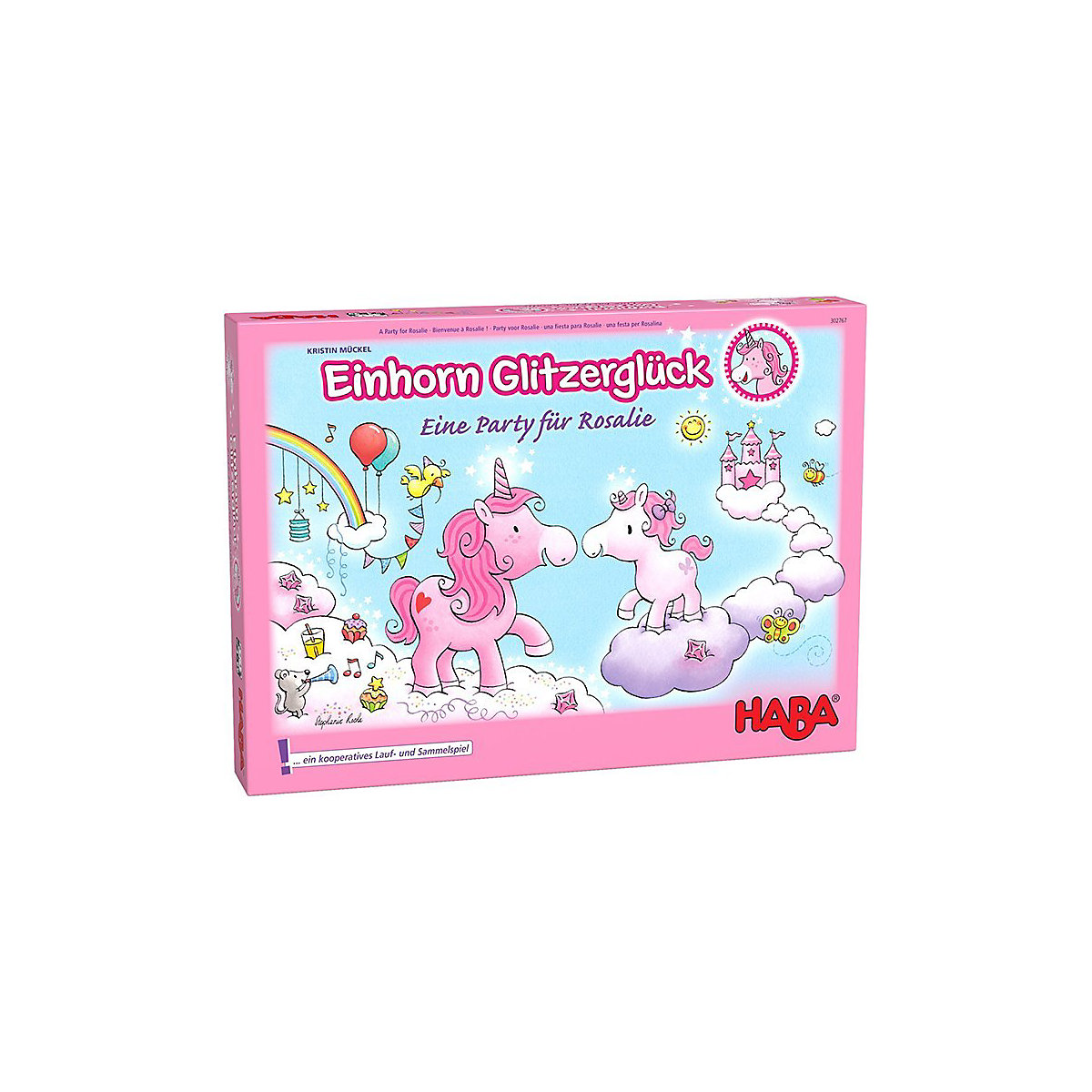 HABA 302767 Einhorn Glitzerglück - Eine Party für Rosalie