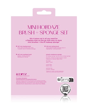 Real Techniques Mini Holidaze Brush + Sponge Set Pinselset-1 Stk