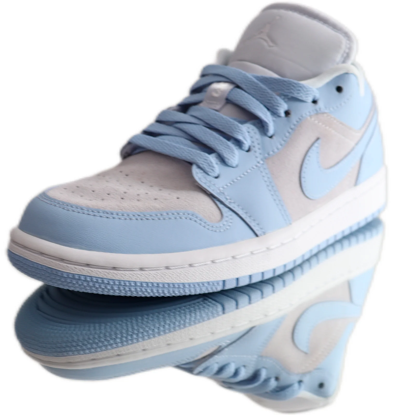 Jordan 1 Low Football Grey Aluminum