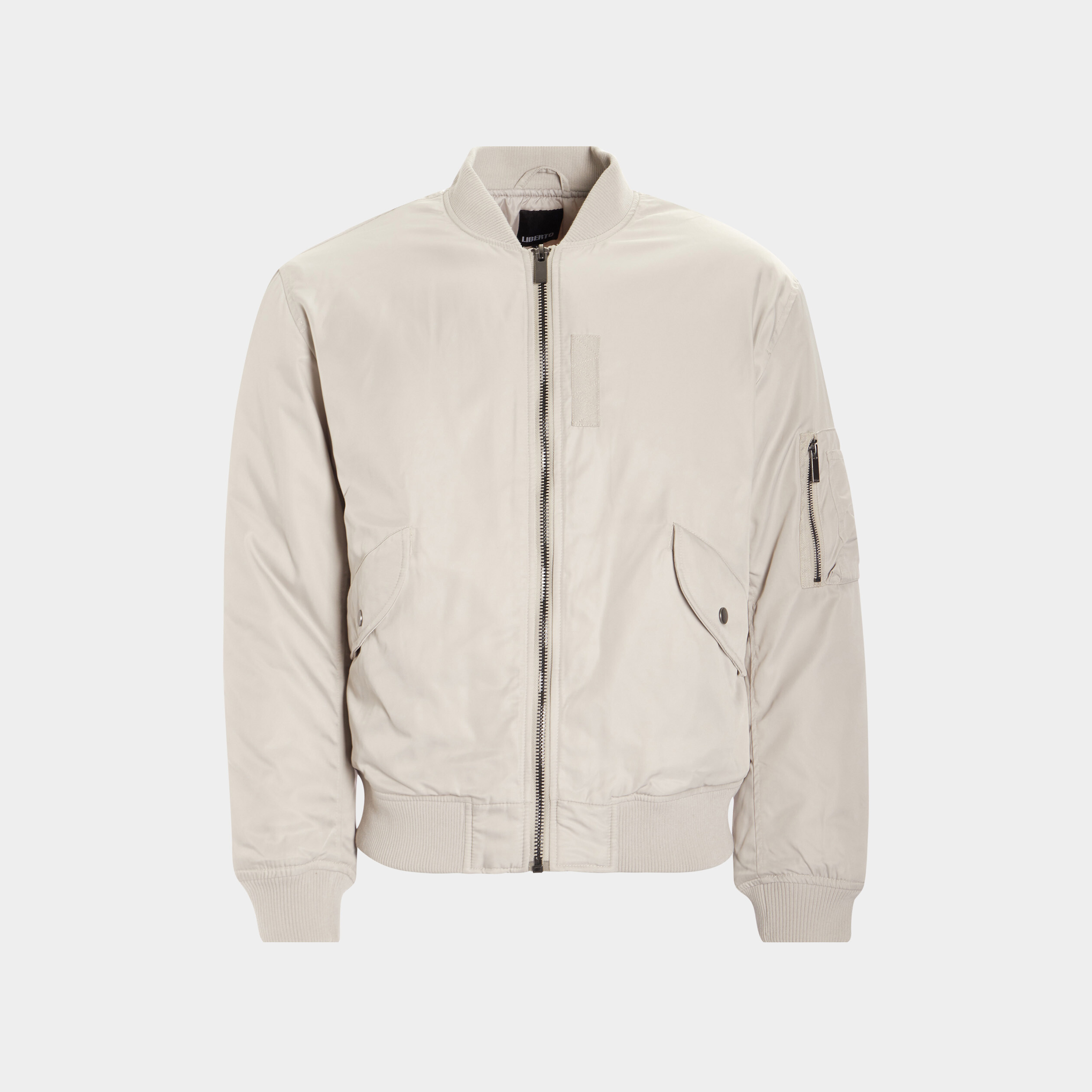 Veste bomber zippée creme homme | La Halle