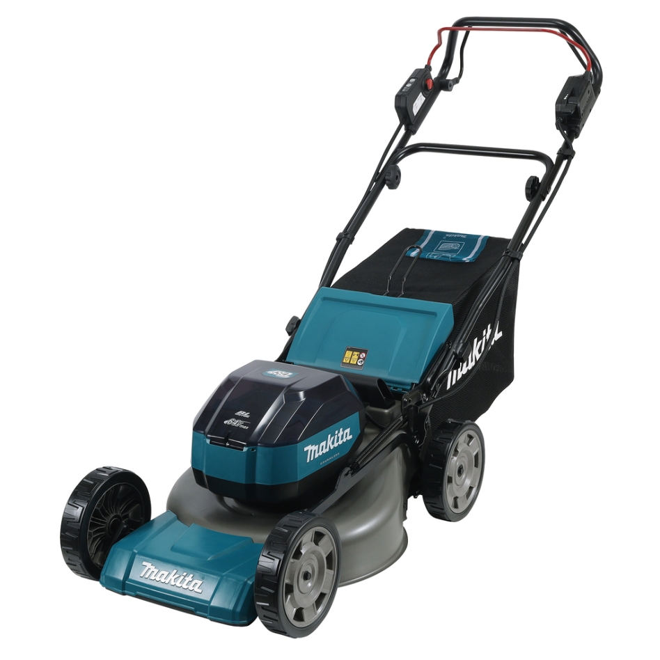 Makita LM003JB101 Akku-Rasenmäher 48 cm, selbstfahrend, 64 Volt, 10 Ah Li-Ion
