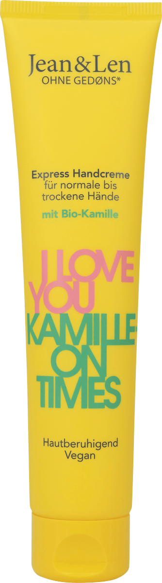 Handcreme \kamilleon times\ Express mit Bio-Kamille, 75 ml