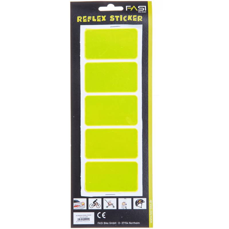 FASI REFLEX-STICKER VIERECKE Signalband