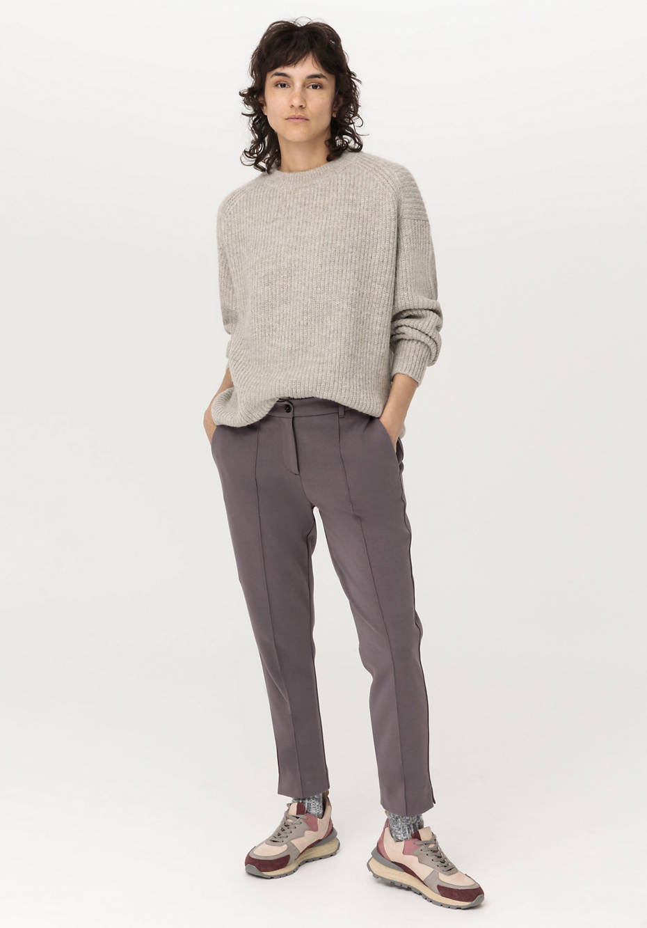 Pullover aus reinem Baby-Alpaka
