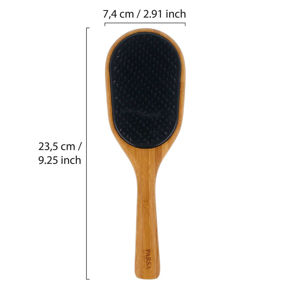 PARSA Beauty Entwirrbürste Bambus beige