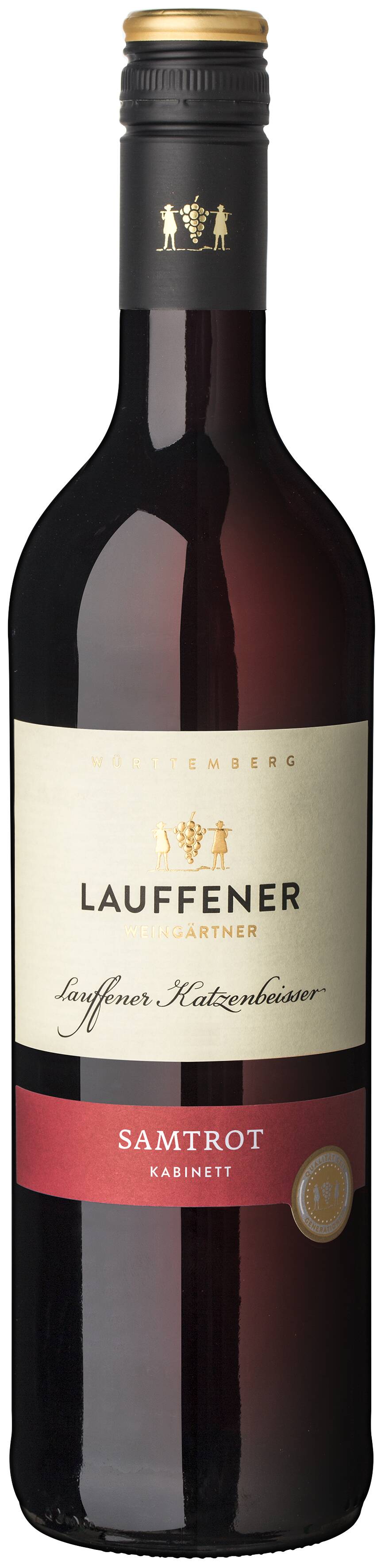 Lauffener Weingärtner eG Lauffener Katzenbeißer Samtrot Kabinett 2021