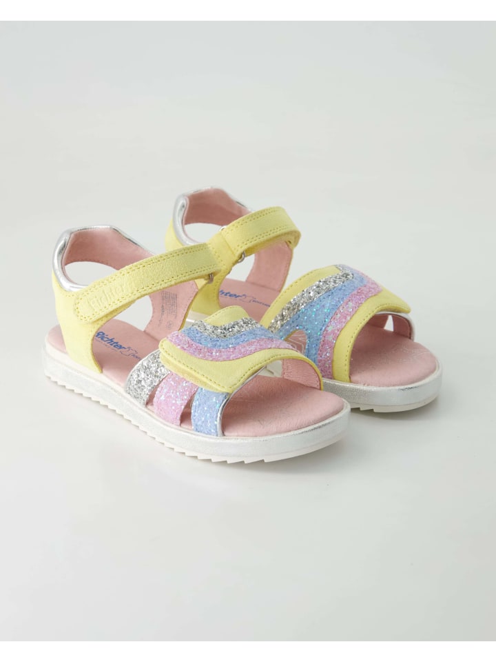 Richter Shoes Sandalen in Gelb günstig kaufen