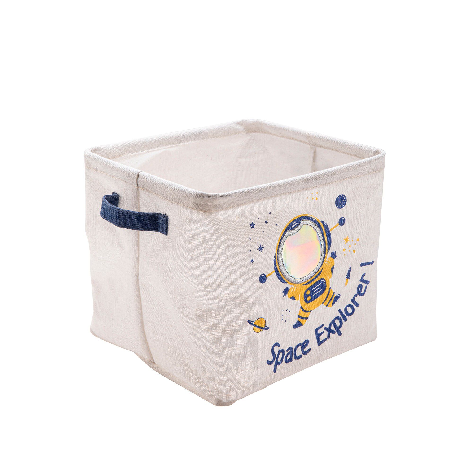 Panier déco rangement enfant mission cosmos