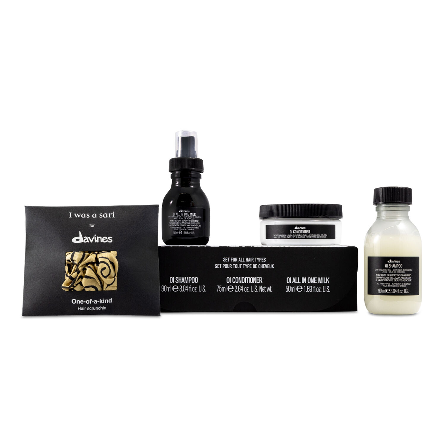 Davines OI SILK HAIR SET DIGITAL EXCLUSIVE Coffret édition limitée pour des cheveux brillants et soyeux