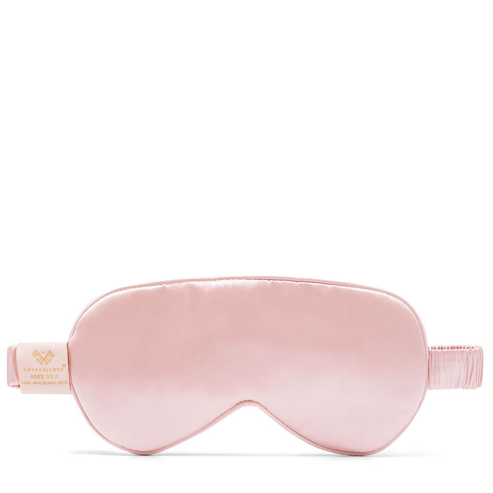 crystallove CRYSTALLOVE Silk eye mask - rose