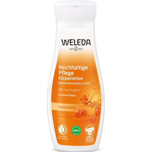 WELEDA Sanddorn reichhaltige Pflege Körperlotion  200 ml  Lotion