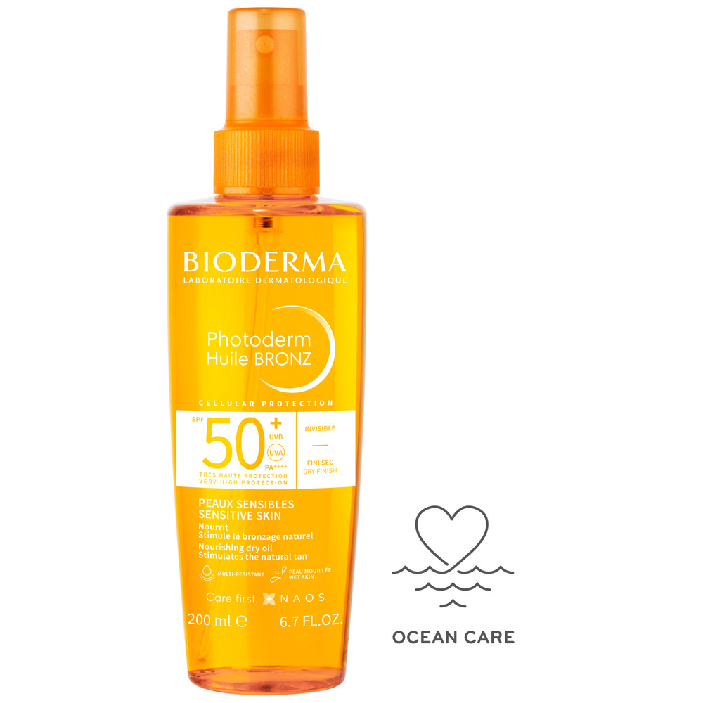 Bioderma PHT BRONZ HUILE SPF50+ F200ML Solaire