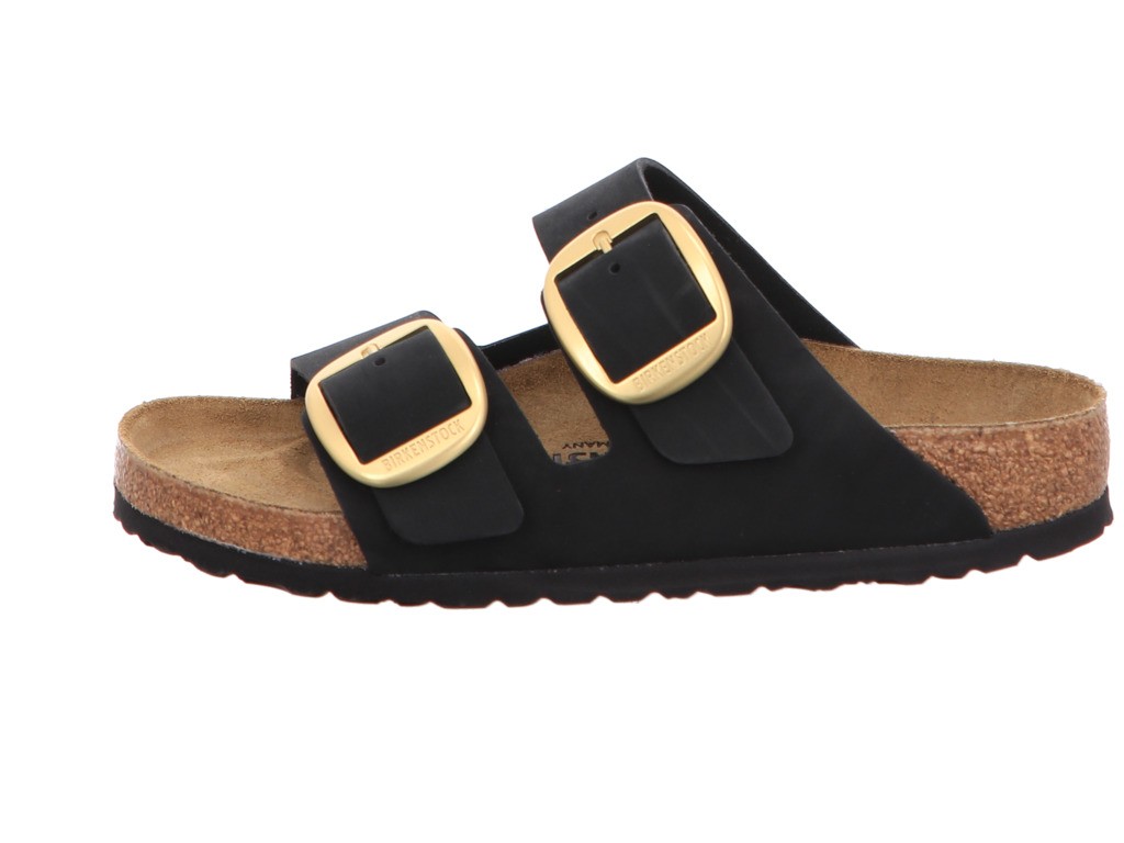 BIRKENSTOCK Klassische Sandalen schwarz Arizona Big Buckle LENB black