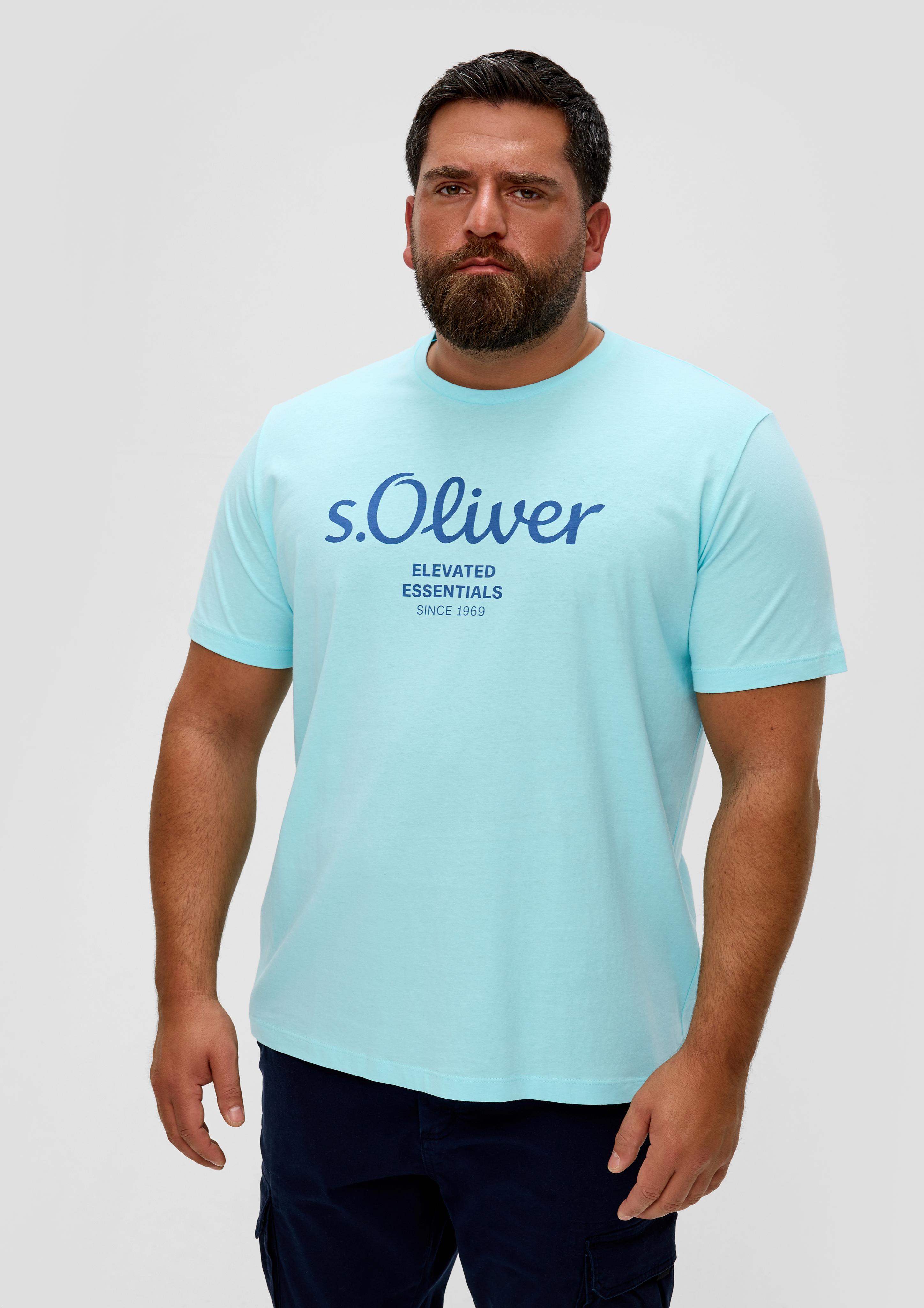 T-Shirt mit Label-Print  2148697-60D1