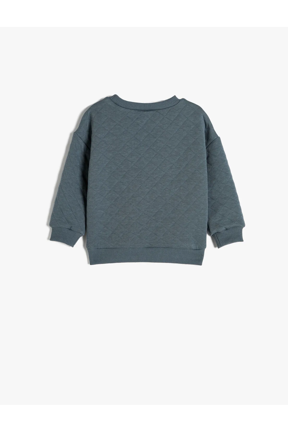 Koton  Basic-Sweatshirt, gesteppt, langärmlig, Rundhalsausschnitt