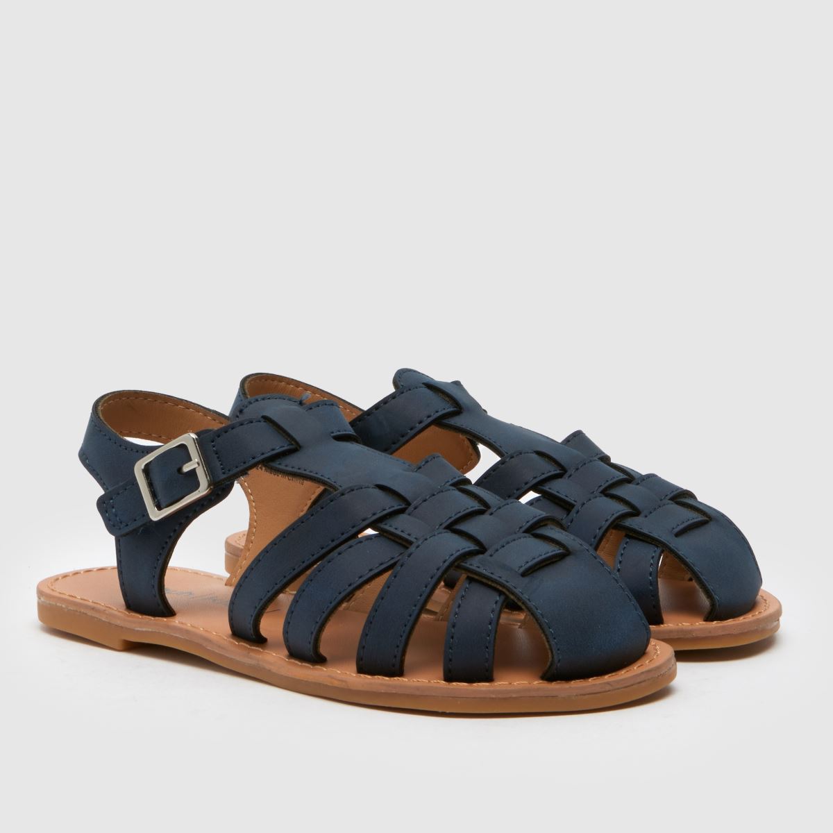 Schuh marinblå Lochan Fisherman pojkar juniorsandaler