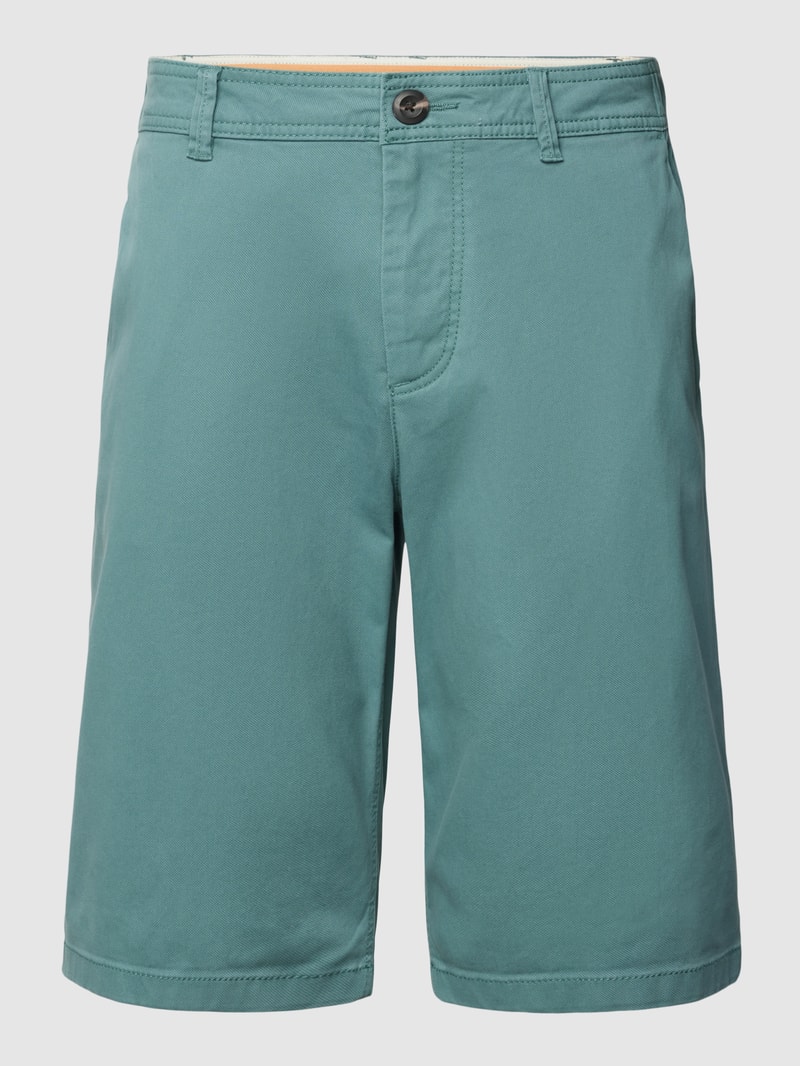 Chinoshorts mit französischen Eingrifftaschen in mint
