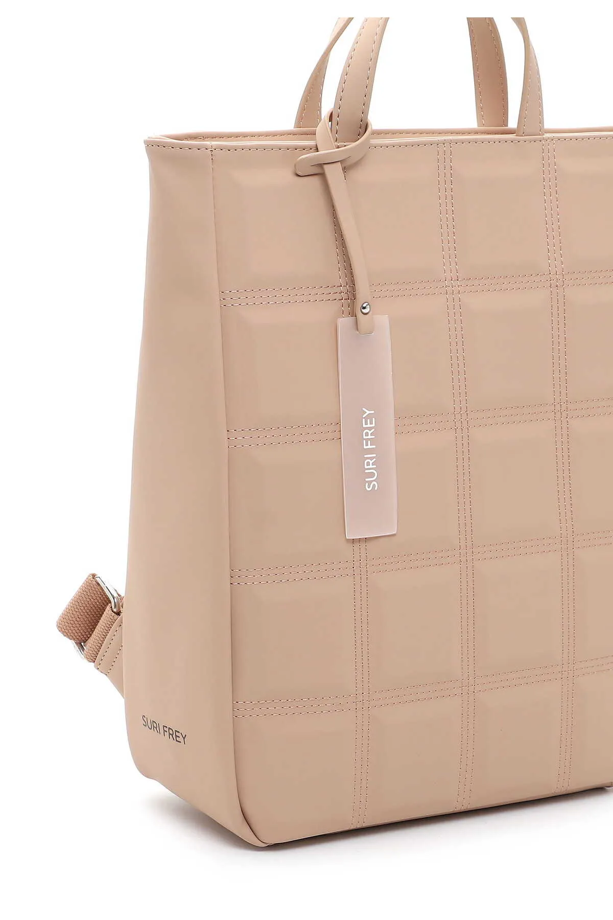 SURI FREY  Rucksack - Rosa - Unifarben