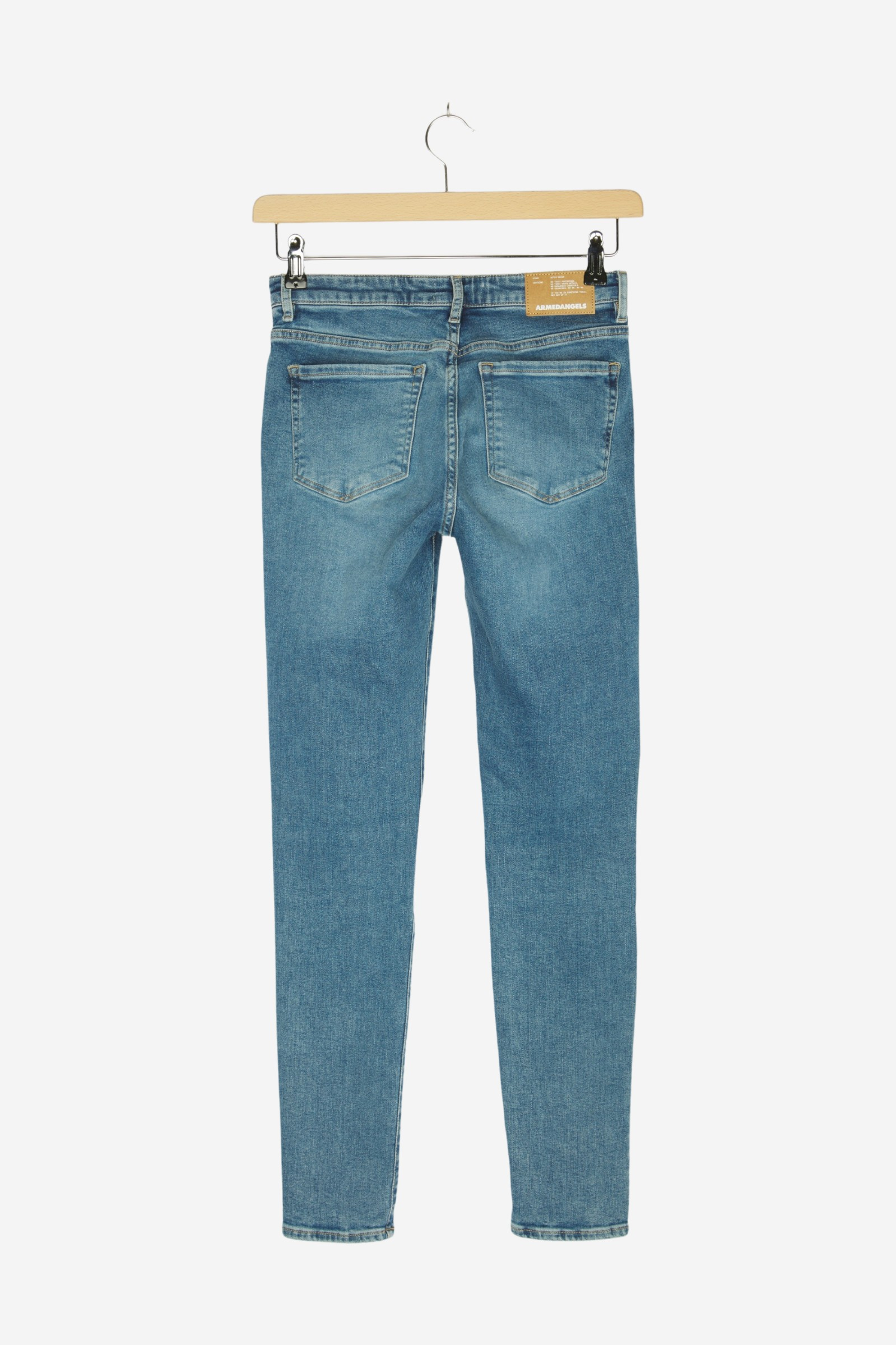 Skinny Leg Mid Waist aus Bio-Baumwoll Mix