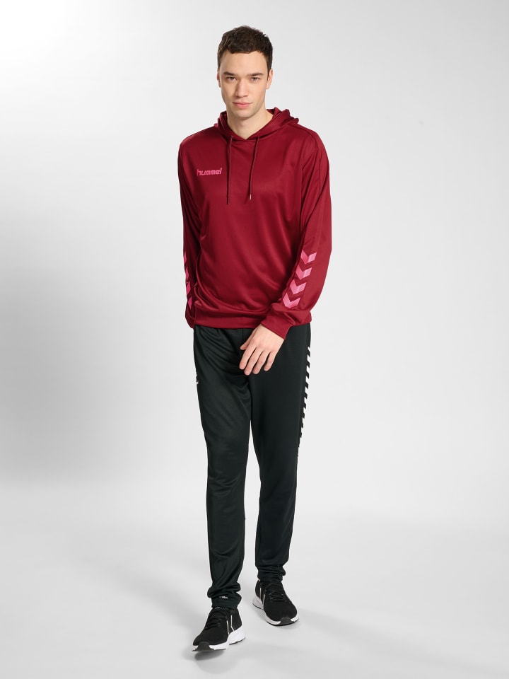 Hummel Hummel Kapuzenpullover Hmlpromo Herren in BIKING RED/RASPBERRY SORBET günstig kaufen