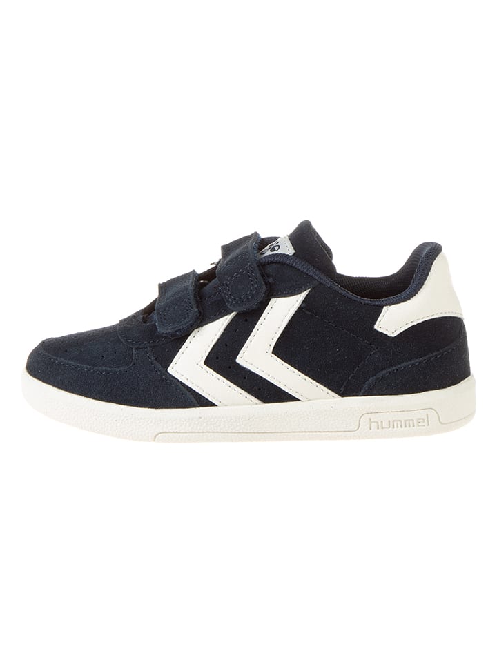 Hummel Leder-Sneakers in Dunkelblau günstig kaufen