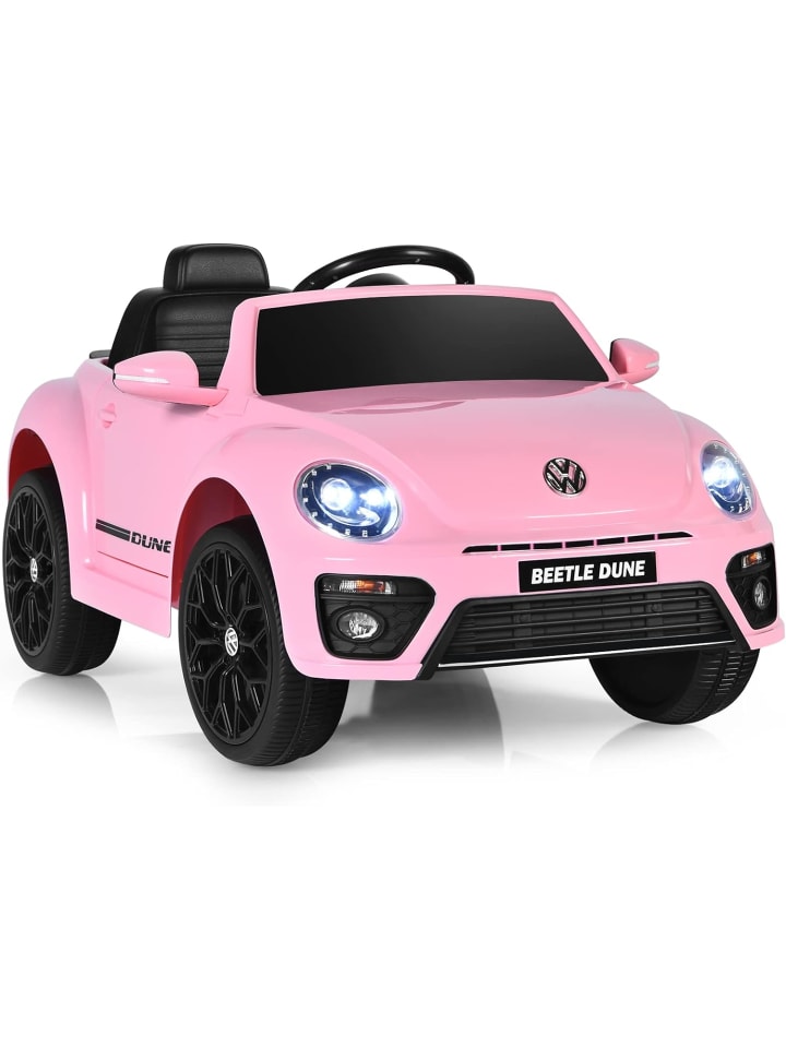 COSTWAY 12V VW Käfer Elektroauto in Rosa günstig kaufen onesize