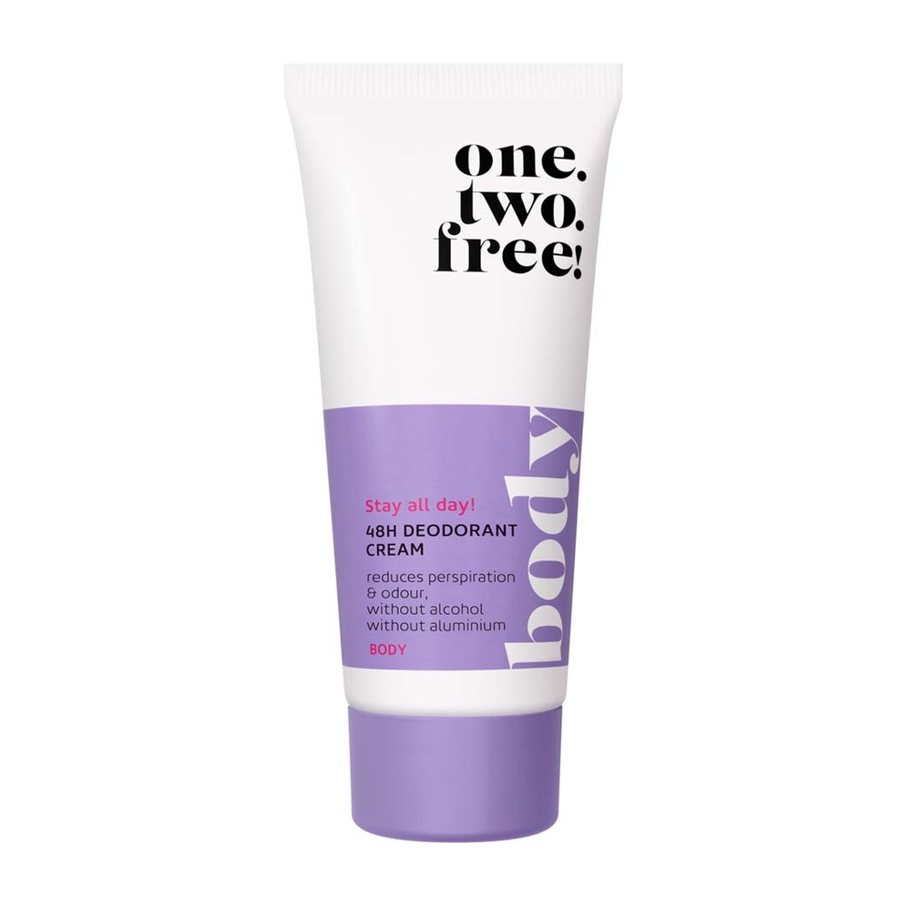 one.two.free! 48h Deodorant Cream 60 ML Déodorant Crème