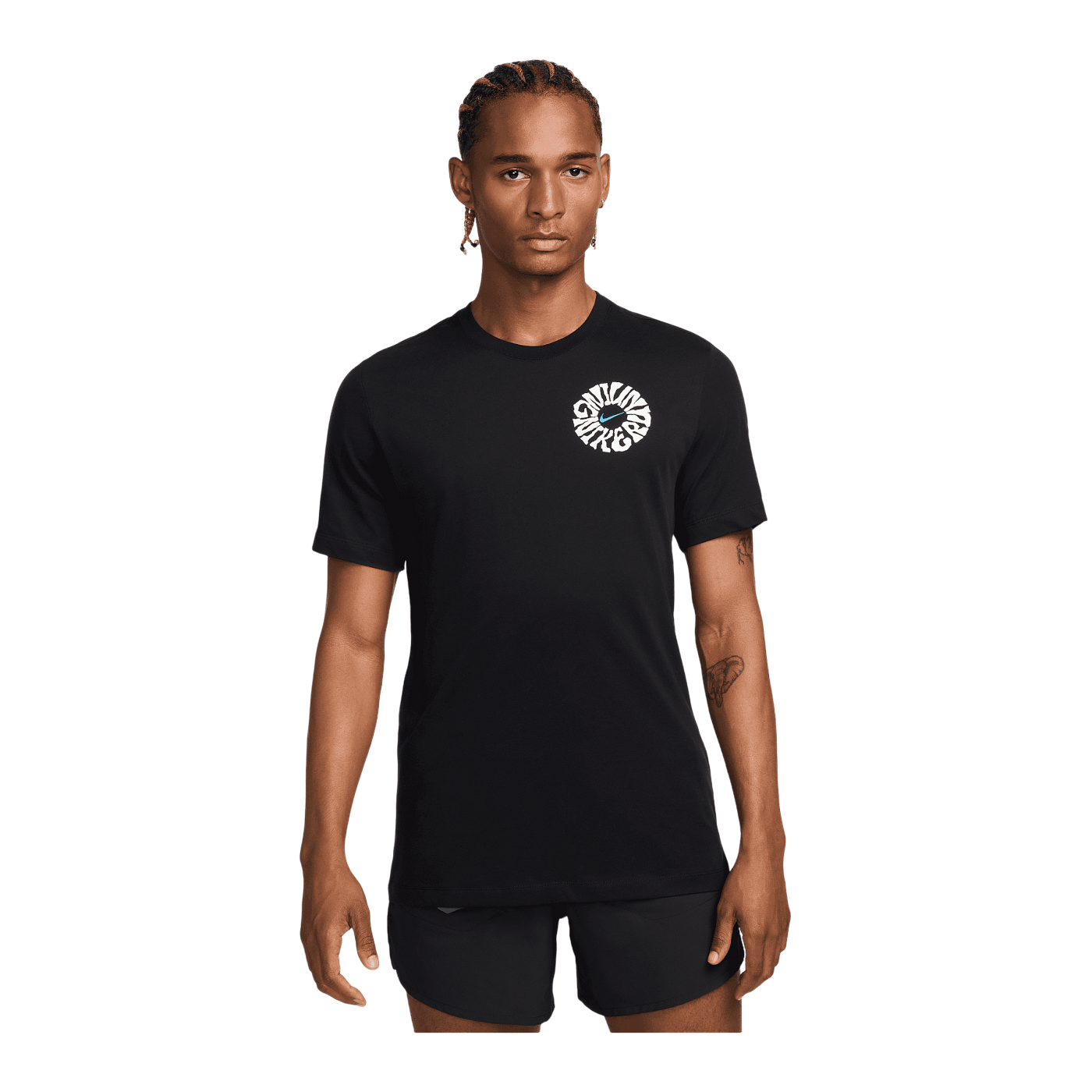 Nike Marathon Energy T-Shirt Schwarz F010