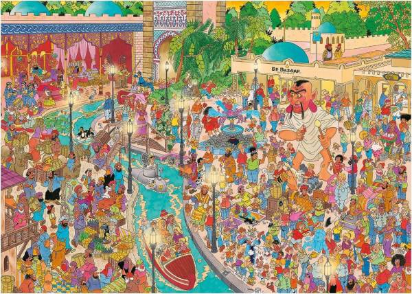 Puzzle: Fata Morgana Efteling  (van Haasteren) (1000 Teile)