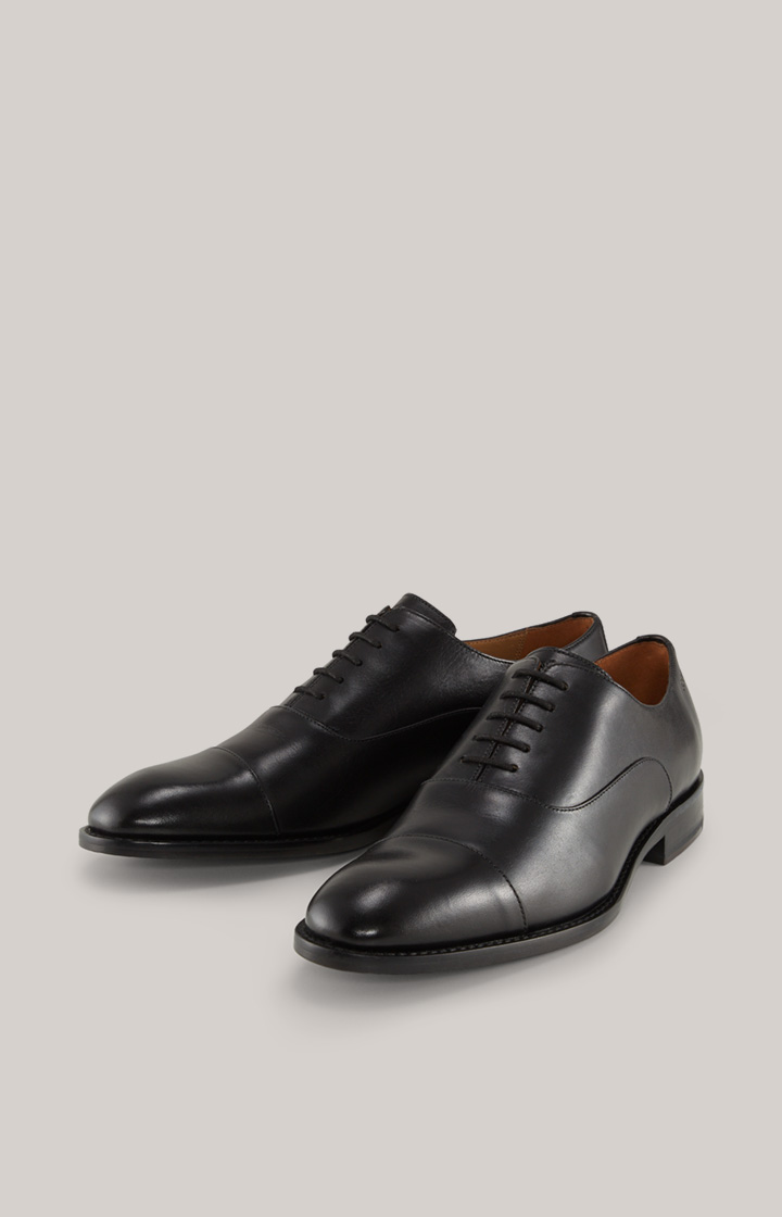 Schnürschuh Lusso Santinos in Schwarz