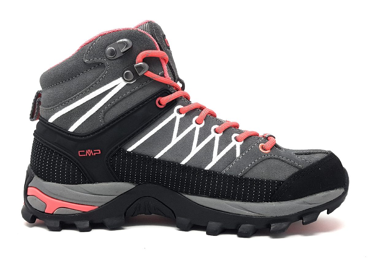 CMP Da. Trekking Rigel Mid 3Q12946 Grau 67U L grey/ corallo