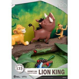 Disney 100 Years of Wonder D-Stage PVC Diorama - Lion King