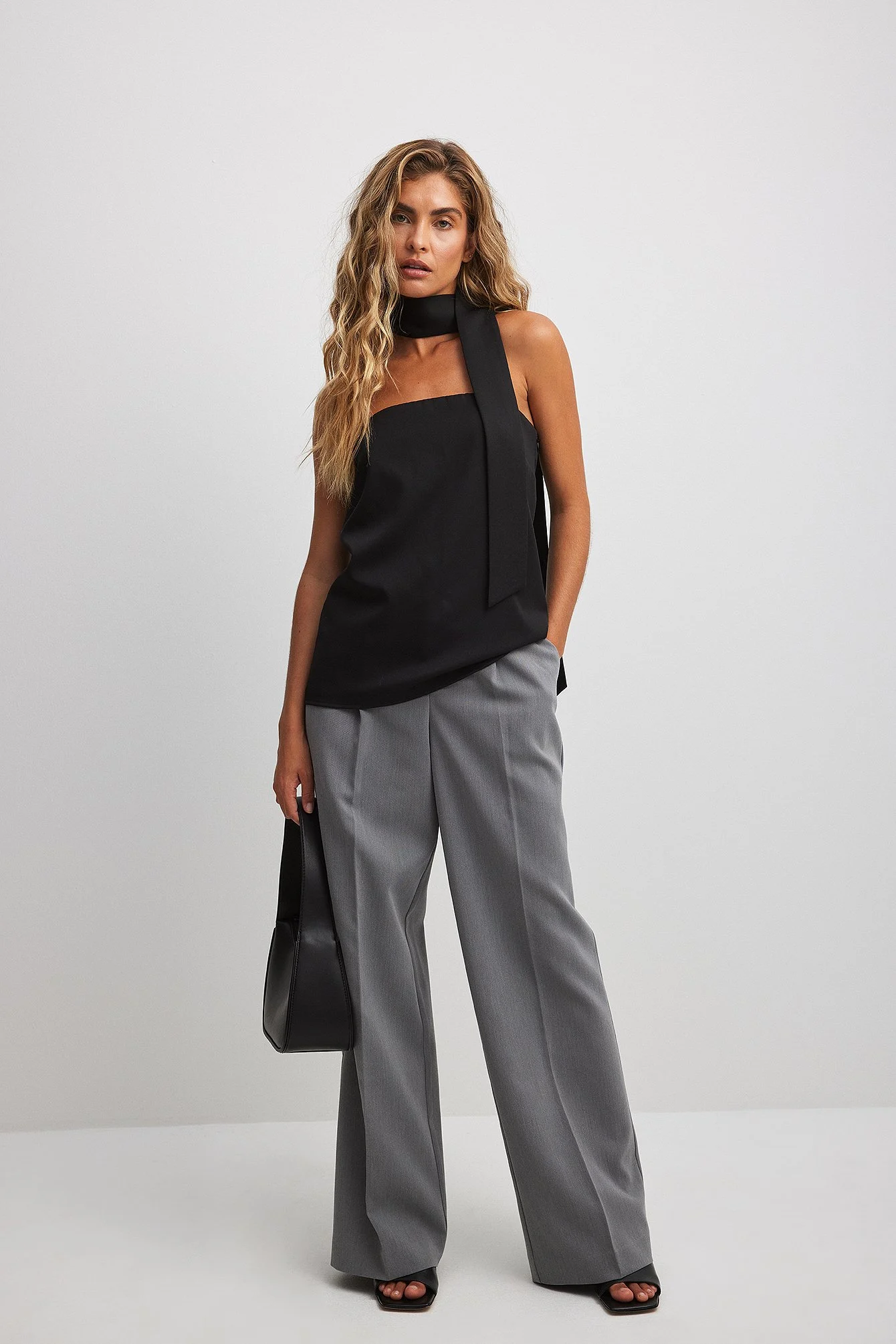 Tube-Top mit Schal